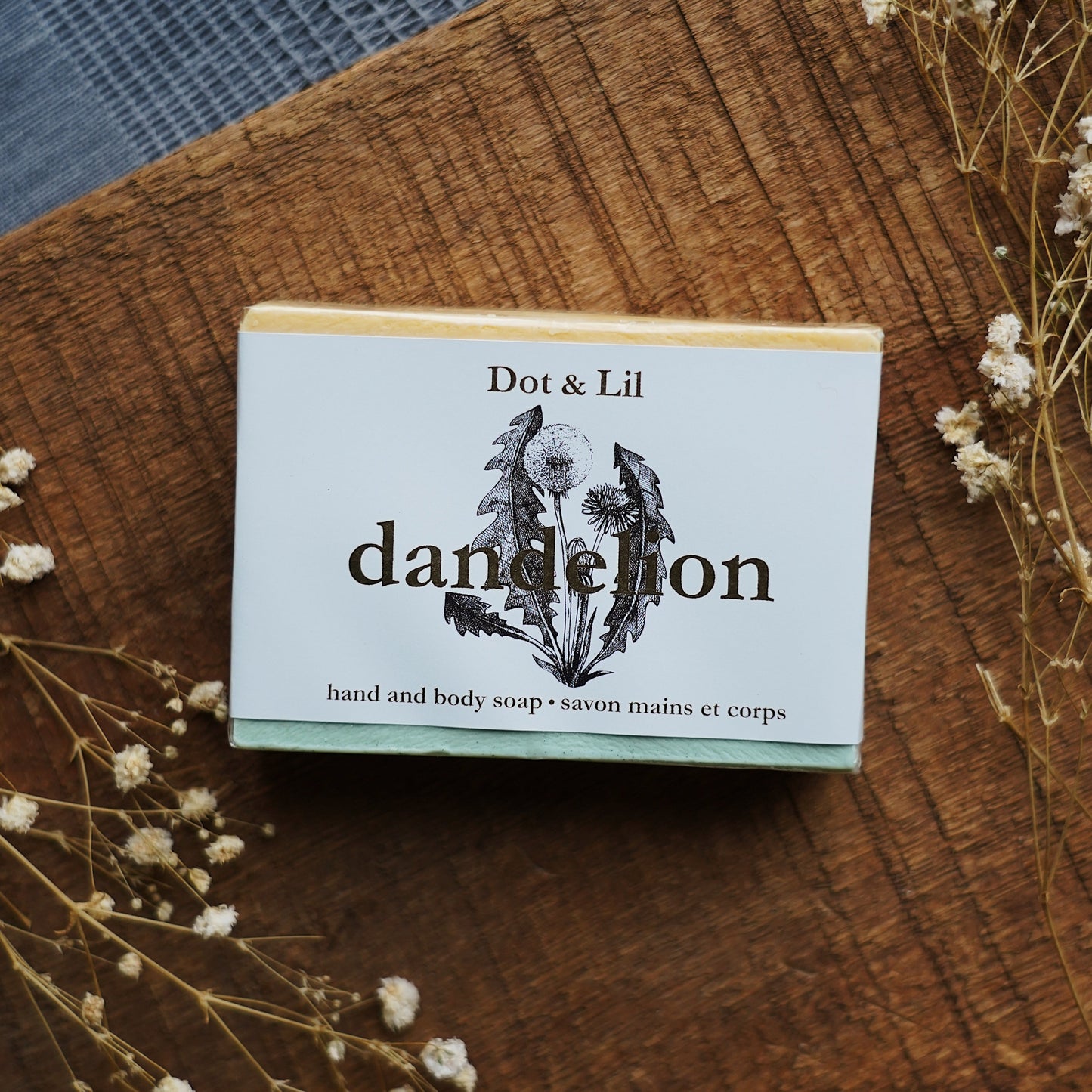 Savon en barre - dandelion