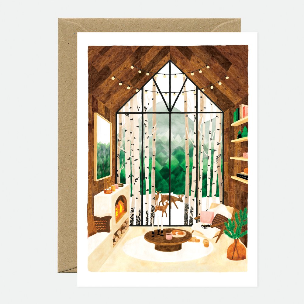 Carte de souhait - Lapland