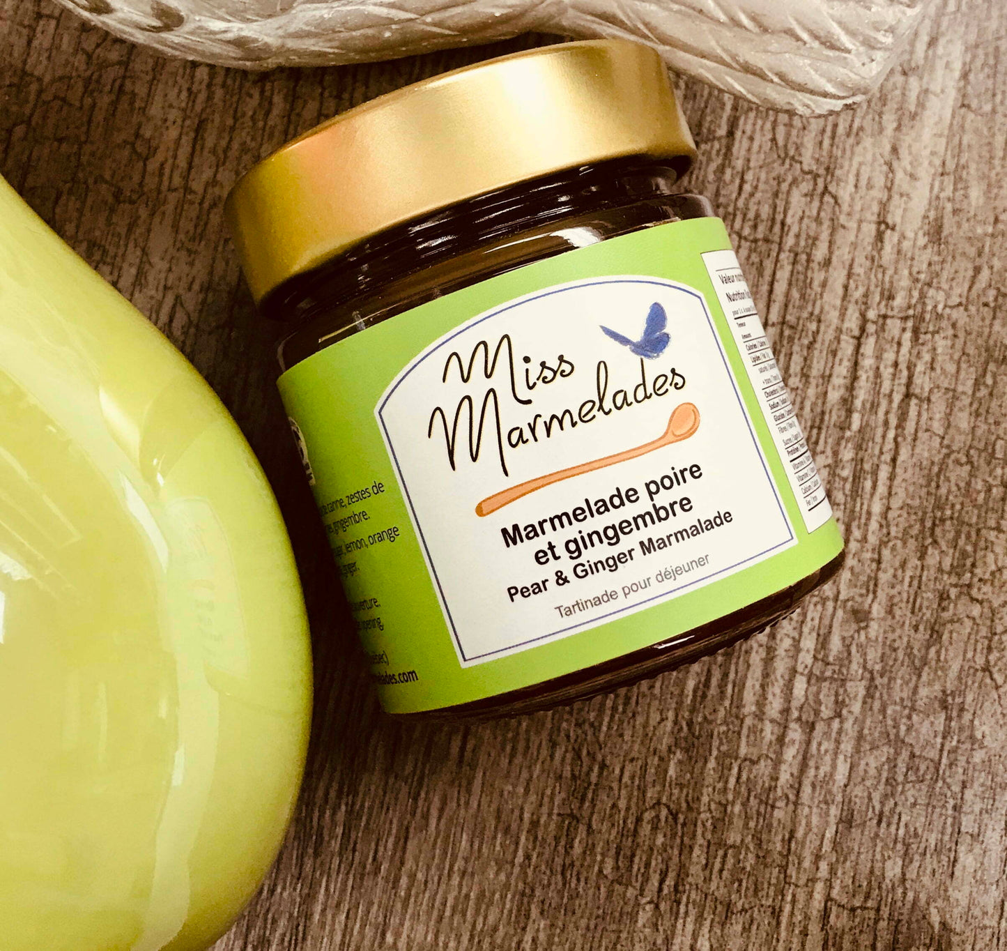 marmelade-poire-et-gingembre,marmelade,confiture,poire,gingembre,quebecois,quebec,montreal,boutique,casa-luca