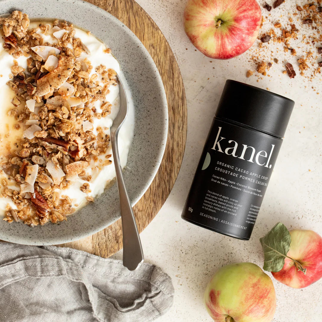 Assaisonnement - Kanel | Croustades pommes cacao bio