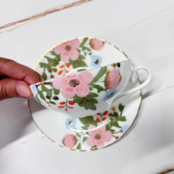 Tasse-Bougie - Dot & Lil | Fleur de Mimosa & Nectarine