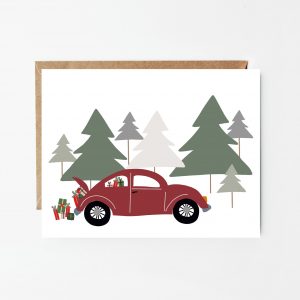 carte-de-noel-les-cadeaux-arrivent,carte-de-souhait,noel,glendacast,glenda-cast,artiste-local,carte-noel,achat-local,montreal,ahuntsic,noel