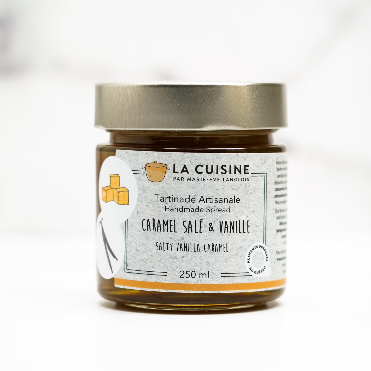 tartinade-caramel-sale-vanille-montreal,dejeuner,roties,toast,tartinade-pour-dejeuner,brunch,la-cuisine,marie-eve-langlois,montreal,ahuntsic,boutique-casa-luca,casa-luca,boutique-montreal,crepes