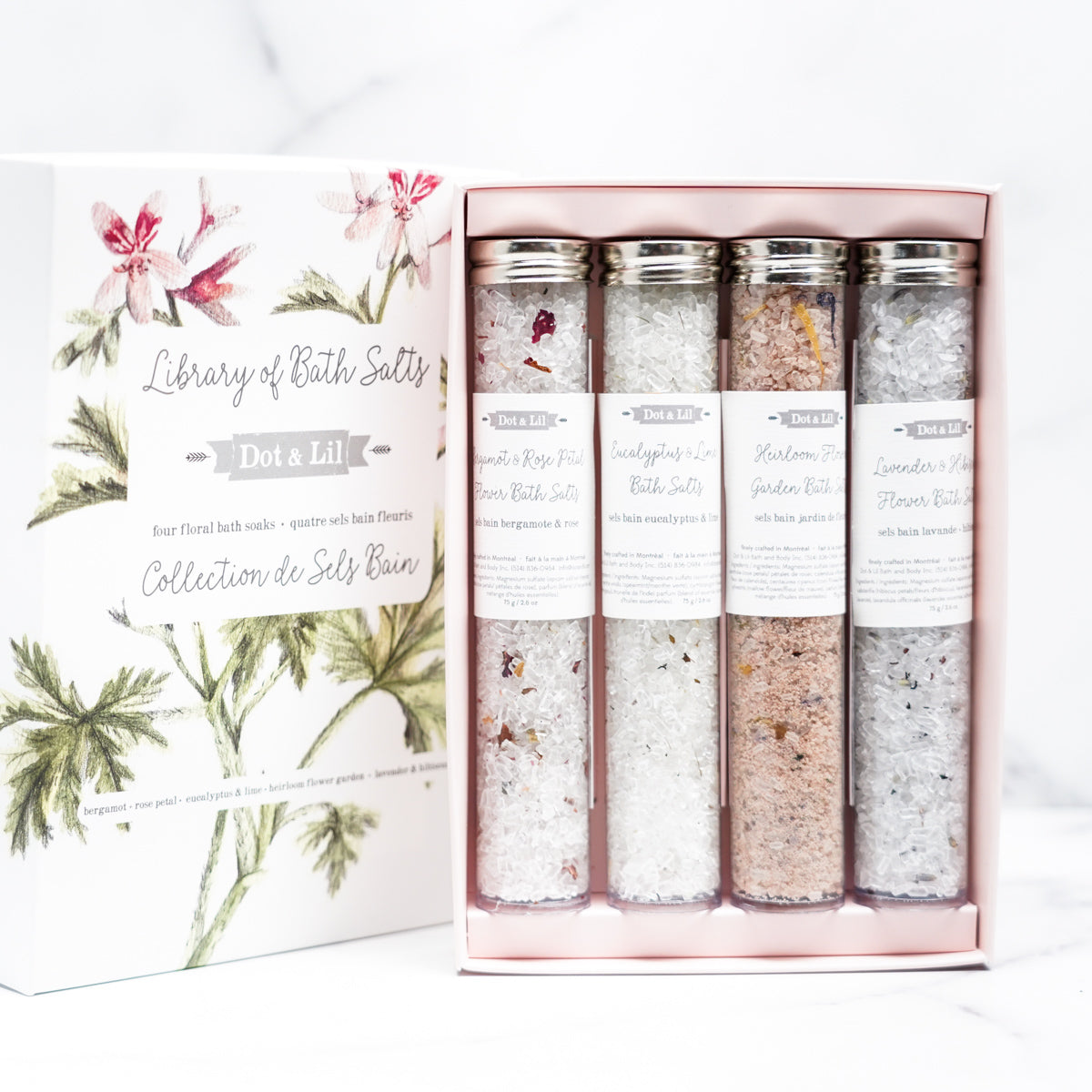 coffret-sels-de-bain-dot-lil,sel,bain,sels-de-bain-fait,quebec,fabrique,nature,idee-cadeau,produits,soins,det-et-lil,dot-&-lil,montreal,quebec,casa-luca,achat-local