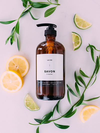 Savon à mains - verveine et yuzu