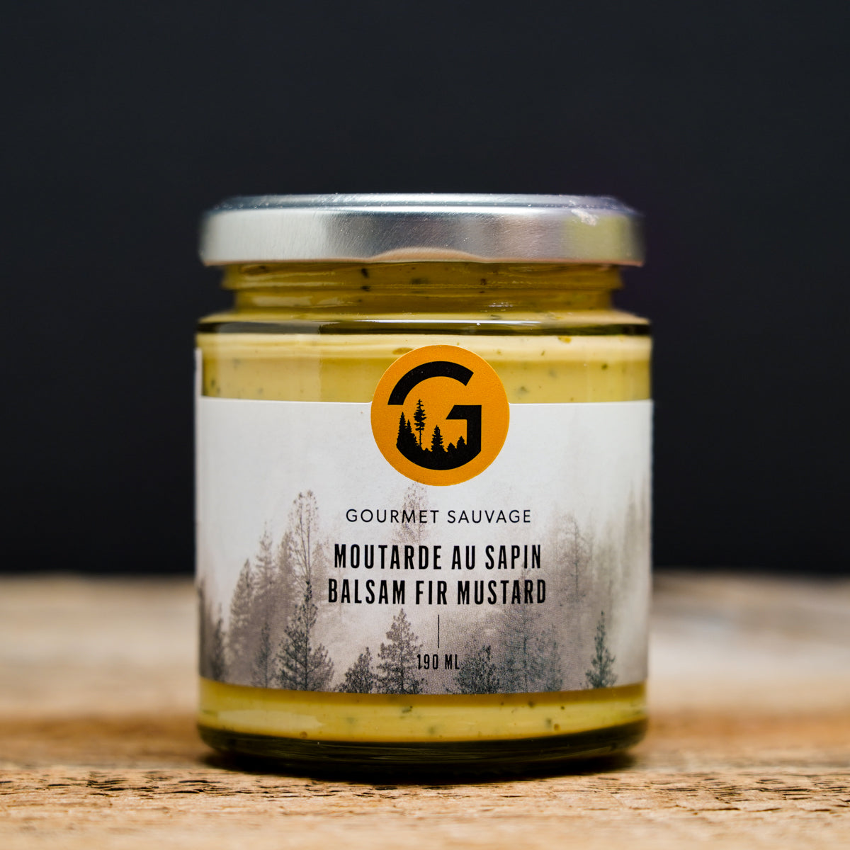 moutarde-au-sapin-gourmet-sauvage,gourmet-sauvage,moutarde,sapin,condiments,quebecois,quebec,laurentides,fait-au-quebec,sapinage,casa-luca,montreal
