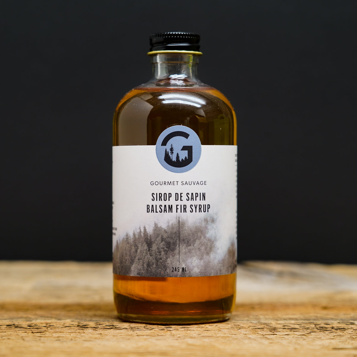 sirop-de-sapin-gourmet-sauvage,gourmet-sauvage,sirop,sapin,condiments,quebecois,quebec,laurentides,fait-au-quebec,sapinage,casa-luca,montreal,cocktal,mixologie