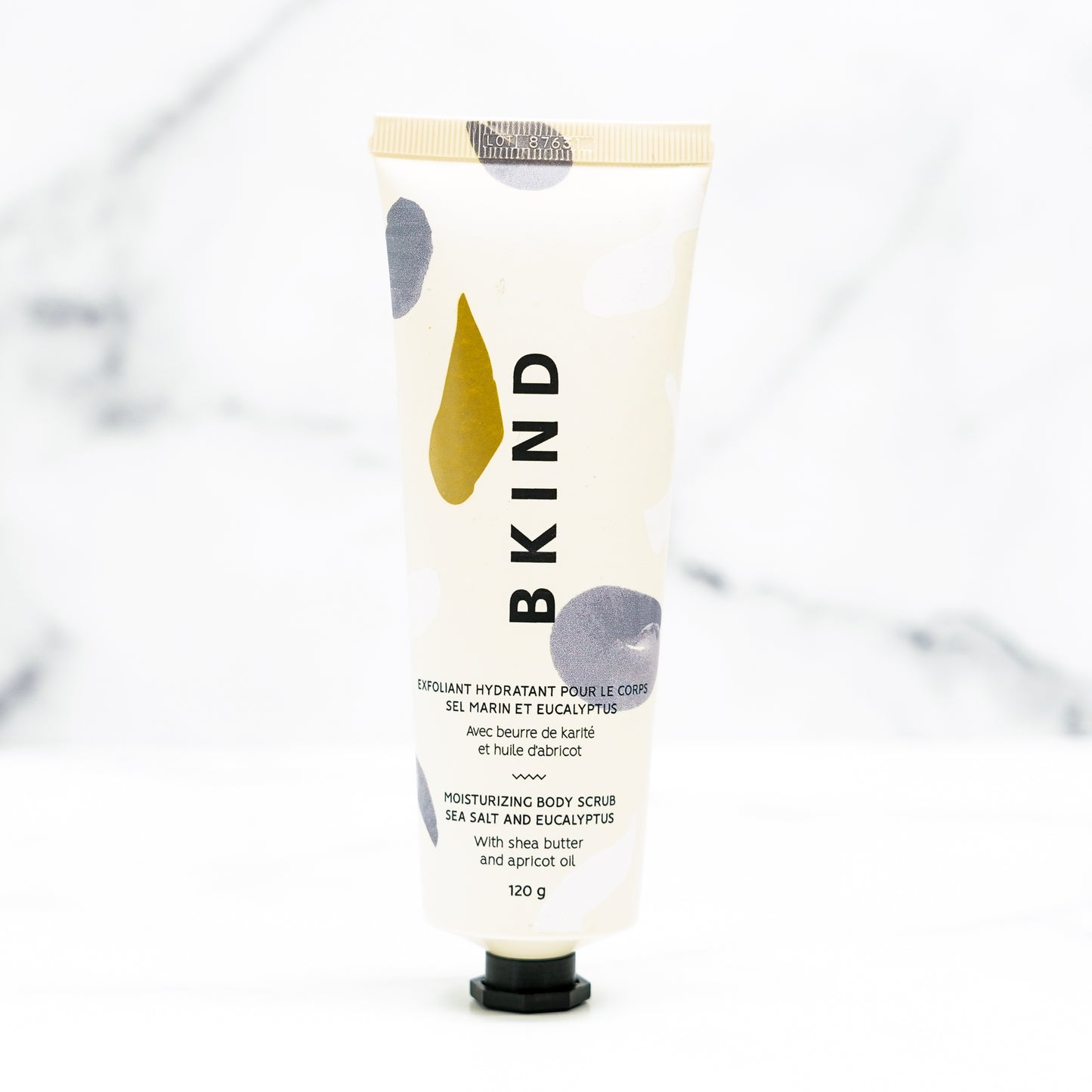 exfoliant-hydratant-pour-le-corps,,sel-marin-et-eucalyptus,bkind,naturel,fait-a-montreal,fait-a-la-main,vegetalien,bio,vegan,vegane,beurre-de-karite,huile-d-abricot,ahuntsic,casa-luca,boutique-casa-luca