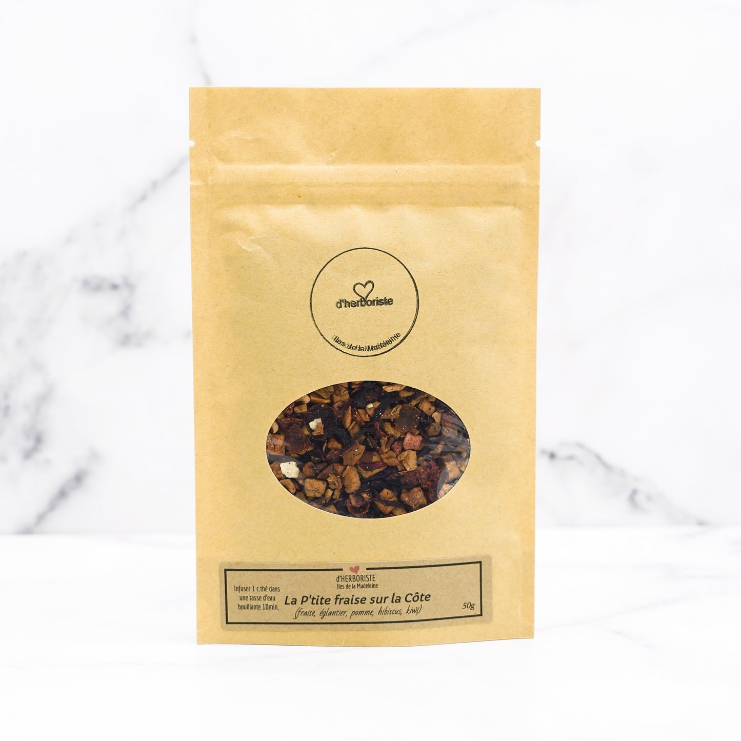 tisane-la-ptite-fraise-sur-la-cote-coeur-dherboriste-montreal,tisane,iles-de-la-madeleine,zen,relaxation,casa-luca,boutique-casa-luca,ahuntsic,achat-local,coeur-dherboriste