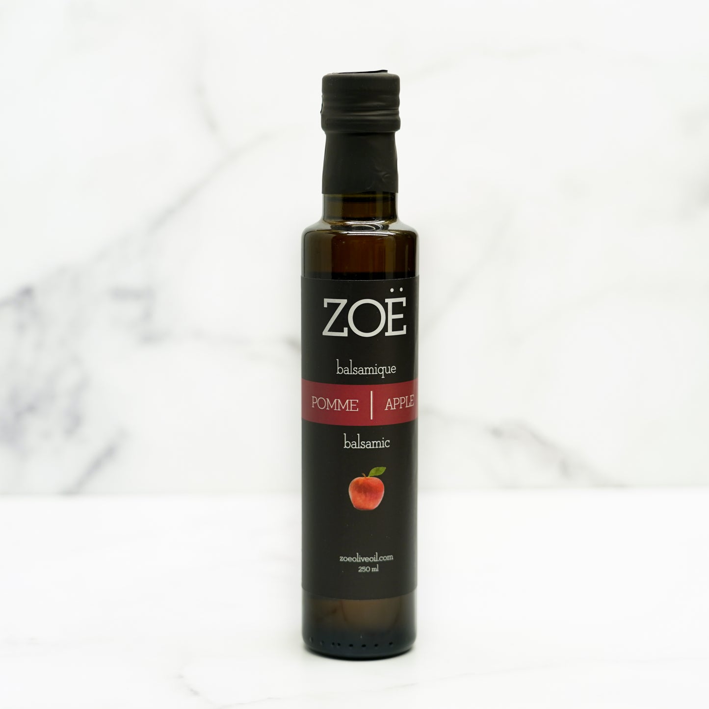 Vinaigre balsamique infusé à la pomme 250ml - Zoë