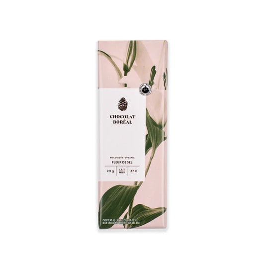 Chocolat lait - Chocolat boréal | fleur de sel