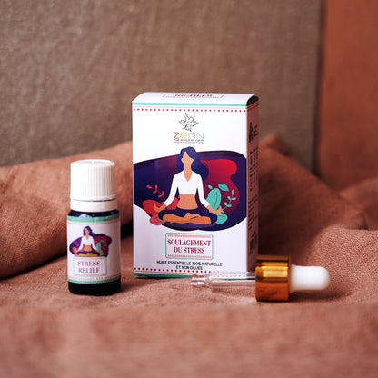 Mélange d'huiles essentielles - Soulagement du stress