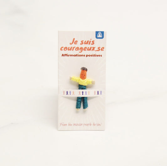 poupee-a-soucis-je-suis-courageux-se,guatemala,worry-dolls,handmade,fait-main,mayas