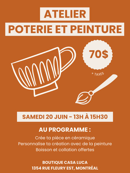 Atelier Poterie & Peinture