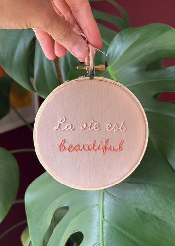 Atelier de broderie