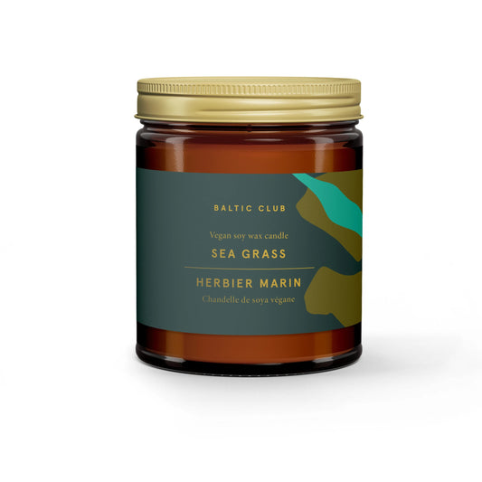 Bougie de soya - Baltic Club | Herbier marin