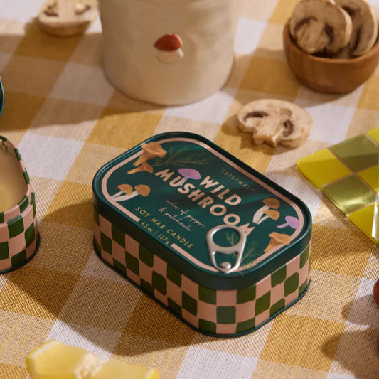 Bougie de soya - Champignon sauvage