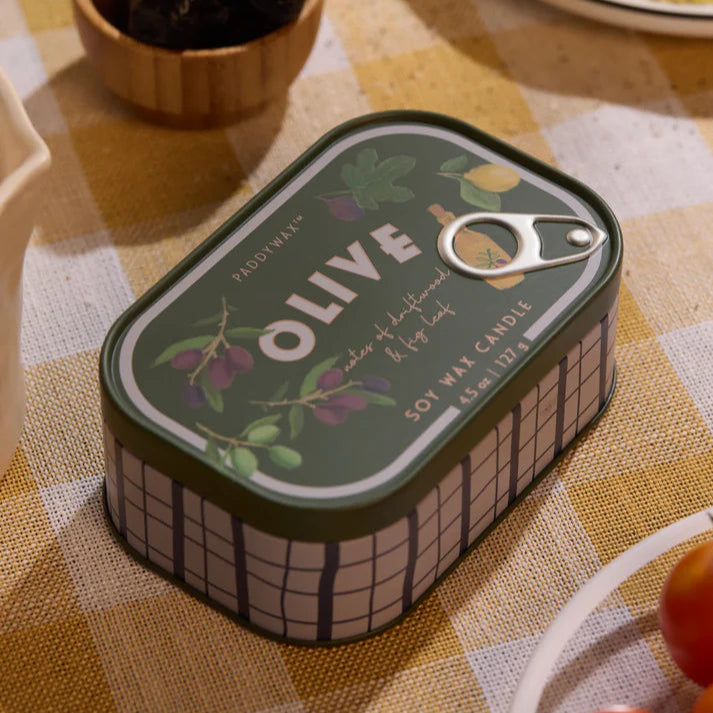 Bougie de soya - Figue et olive