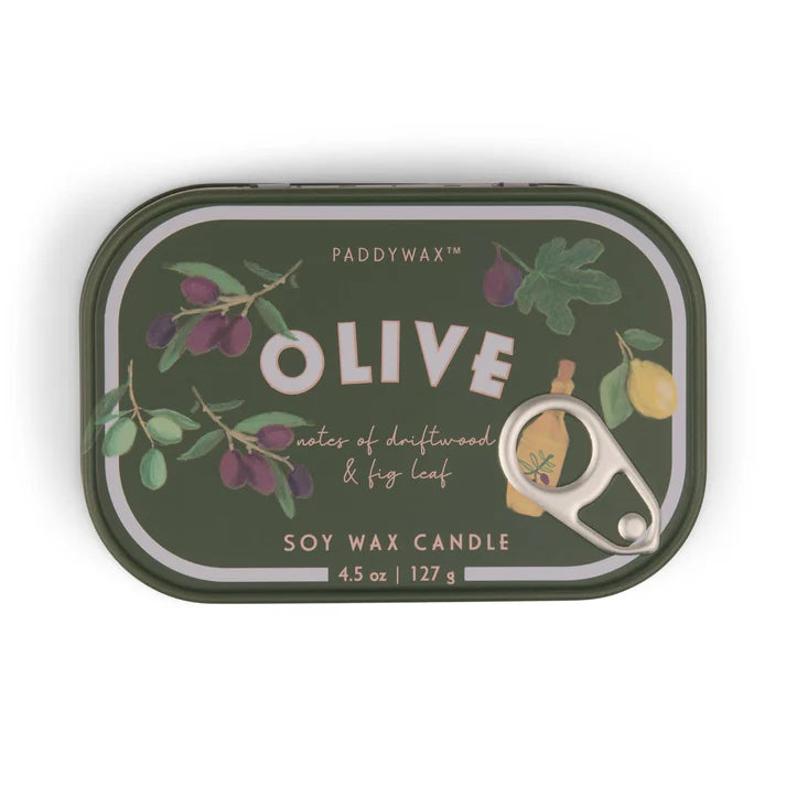 Bougie de soya - Figue et olive