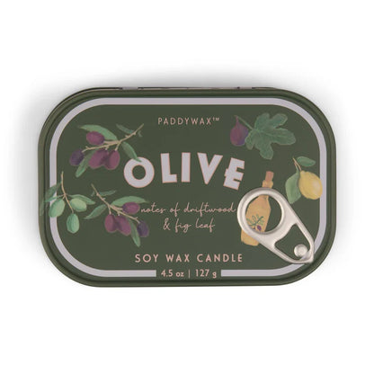 Bougie de soya - Figue et olive