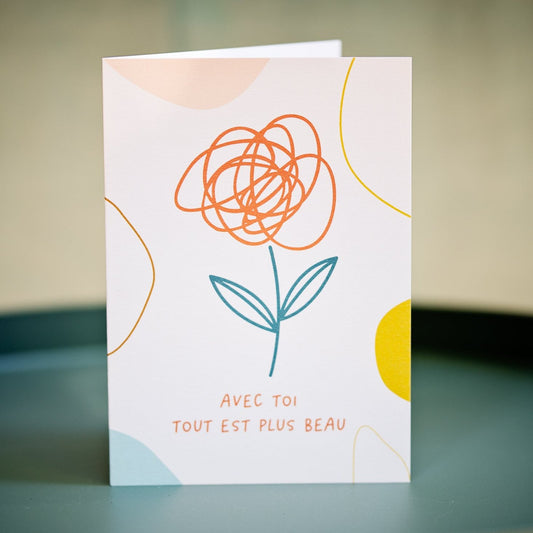carte-avec-toi-tout-est-plus-beau,merci,carte,ahuntsic.casa-luca.boutique-casa-luca,papier-fsc
