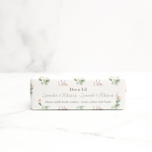 cube-de-lait,bain,bains,self-care,detente,fait-au-quebec,fabrique,nature,idee-cadeau,produits,soins,dot-et-lil,dot-et-lil,montreal,quebec,casa-luca,lavande,hibiscus