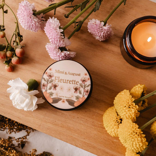 Bougie de soya 2oz - Mimi & August | Fleurette