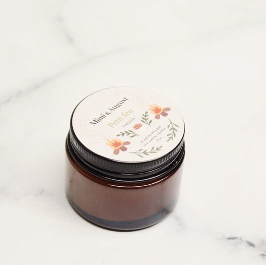 Bougie de soya - Petit feu