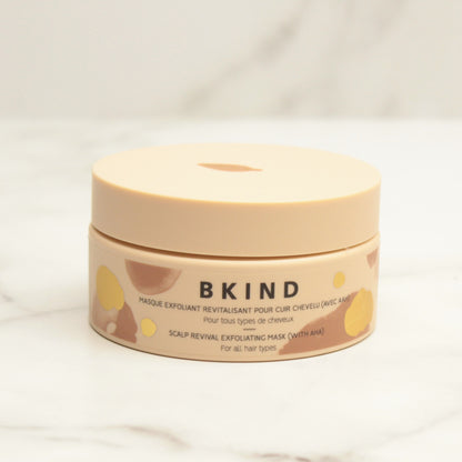 Masque exfoliant revitalisant pour cuir chevelu avec AAH