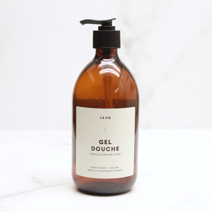 Gel douche - Atelier La Vie | vanille fleur de tiaré