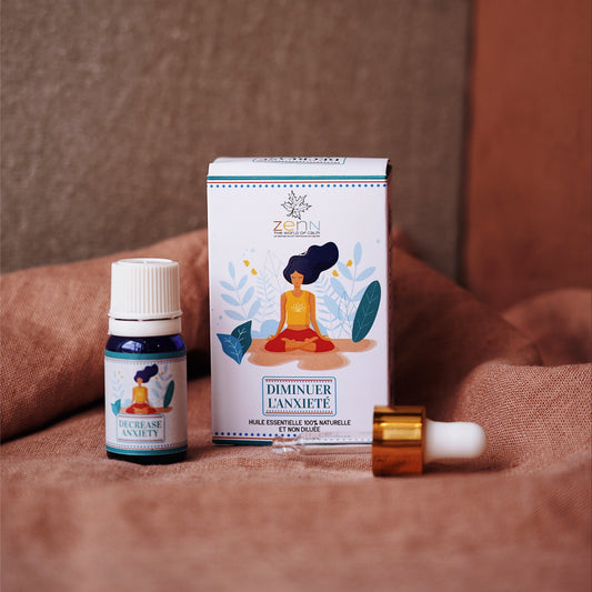 Mélange d'huiles essentielles - Diminuer l'anxiété