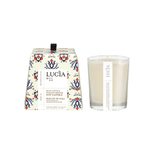 bougie-de-soya-lucia-no-11-lotus-bleu-et-orange-sicilienne,chandelle,bougie,ambiance,lucia,montreal,casaluca,casa-luca,boutique-casa-luca,ahuntsic,montreal,produit-quebecois,achat-local,