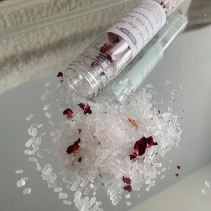 Sels de bain - Dot & Lil | Bergamote et rose