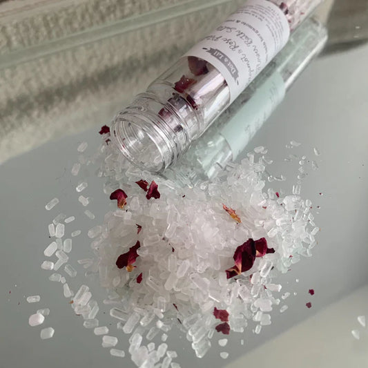 Sels de bain - Dot & Lil | Bergamote et rose
