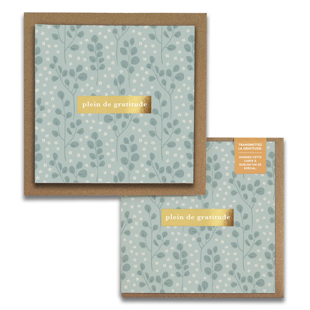 Cartes de gratitude