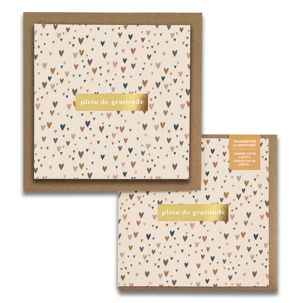 Cartes de gratitude