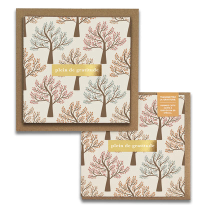 Cartes de gratitude