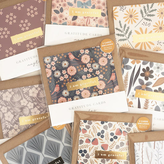 Cartes de gratitude