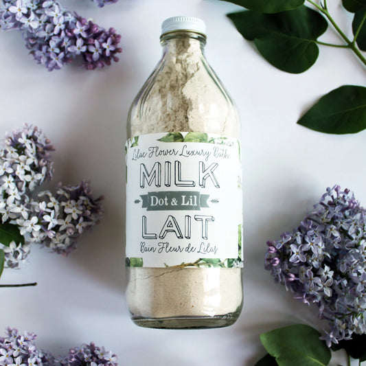 Lait de bain - Dot & Lil | Fleur de lilas
