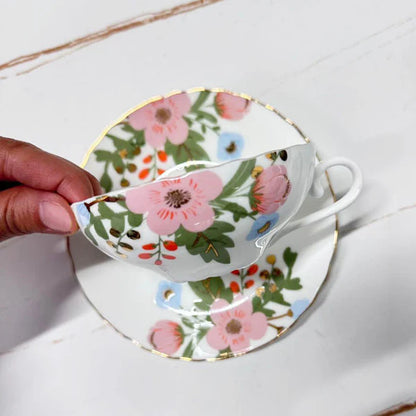 Tasse-Bougie - Dot & Lil | Fleur de Mimosa & Nectarine