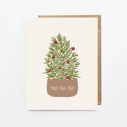 carte-de-noel-ho-ho-ho,carte-de-souhait,noel,glendacast,glenda-cast,artiste-local,carte-noel,achat-local,montreal,ahuntsic,noel