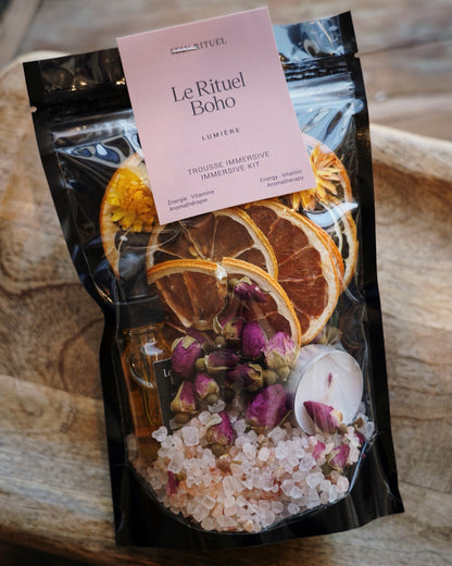 trousse-immersive-le-rituel-boho,montreal,ahuntsic,casa-luca,boutique-casa-luca,self-care,prendre-soin-de-soi,prendre-un-moment-pour-soi,sels-de-bain,selv-rituel,achat-local,fait-au-quebec,