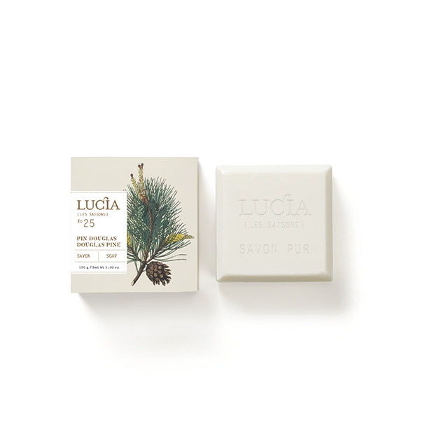 savon,blanc,pain-de-savon,lucia,purliving,montreal,fait,quebec,fabrique,pin-douglas,pin,sapin,savon-de-noel,sapin-douglas,boutique-montreal,idee-cadeau-noel,casa-luca