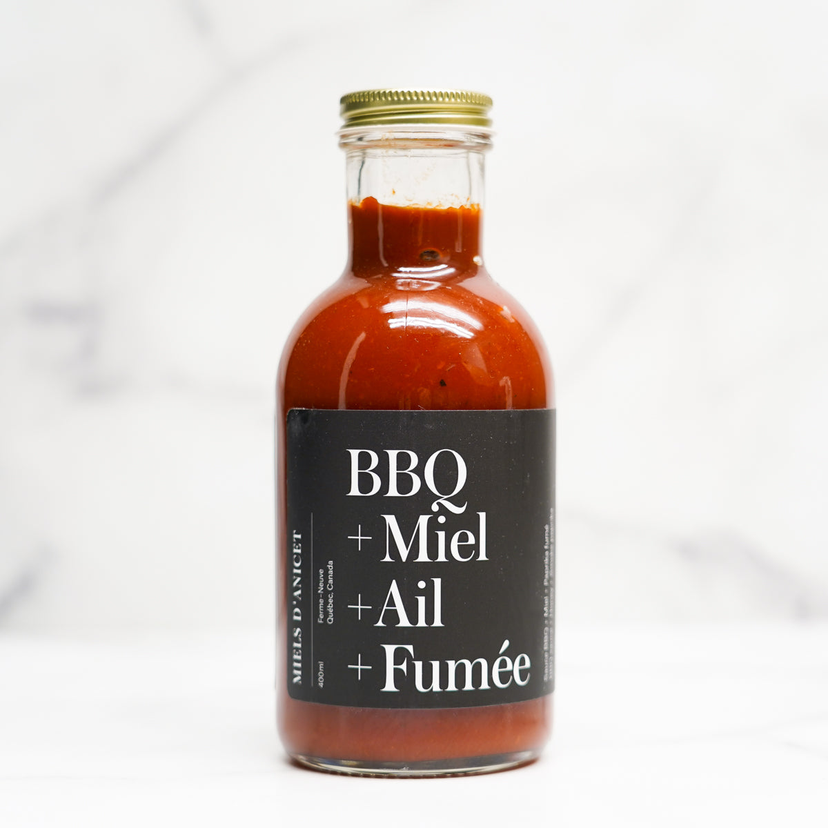 sauce-barbecue-miel-ail-et-fume,sauce-barbecue-bbq-sauce,miel,brut,quebecois,quebec,abeille,montreal,decoration,montreal,boutique,casa-luca