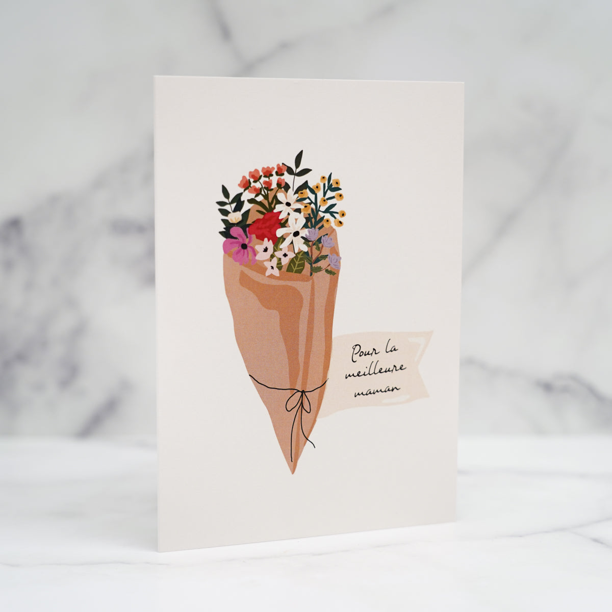 carte-fete-des-meres-pour-la-meilleure-maman,bouquet-de-fleurs,carte-de-voeux-montreal,merci,fait-au-quebec,entreprise-quebecoise,montreal, ahuntsic.casa-luca.boutique-casa-luca,papier-recycle,carte-de-souhaits