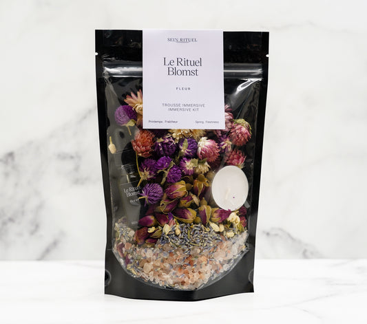 trousse-immersive-le-rituel-blomst,montreal,ahuntsic,casa-luca,boutique-casa-luca,self-care,prendre-soin-de-soi,prendre-un-moment-pour-soi,sels-de-bain,selv-rituel,achat-local,fait-au-quebec,
