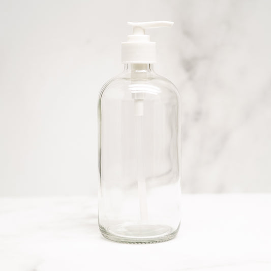 pompe-a-savon-en-verre,oly-et-ely,zero-dechet,pompe,verre,achat-local,ahuntsic,casa-luca,boutique-casa-luca,