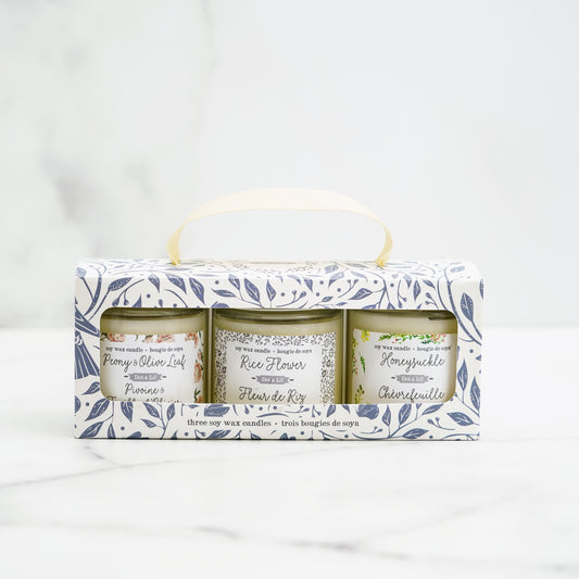 chevrefeuille,fleur-de-riz,pivoine,feuille-d-olivier,fait,quebec,fabrique,nature,idee-cadeau,produits,soins,dot-et-lil,dot-&-lil,montreal,quebec,casa-luca,bougie,chandelle,bougies,chandelles,cire-de-soya,cire-de-soja