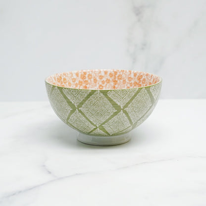 bol-orange-vert,vaisselle,bol,ceramique,cuisine,montreal,boutique