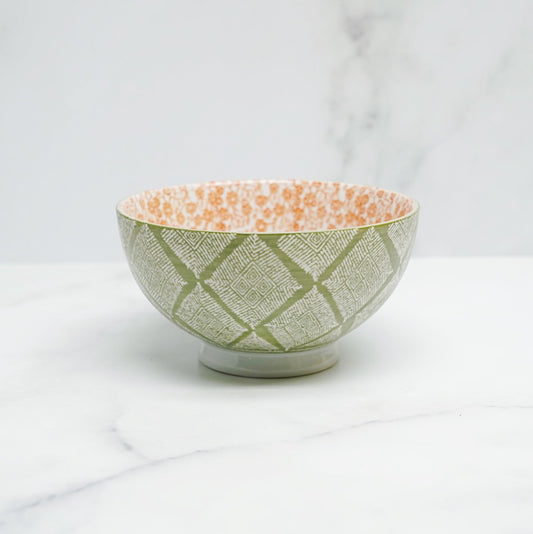 bol-orange-vert,vaisselle,bol,ceramique,cuisine,montreal,boutique